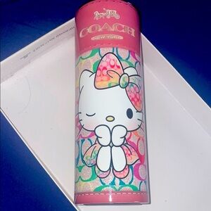 Coach Pink Hello Kitty water bottle and Chinese style water bottle